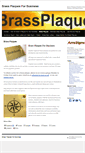 Mobile Screenshot of brassplaques.co.uk
